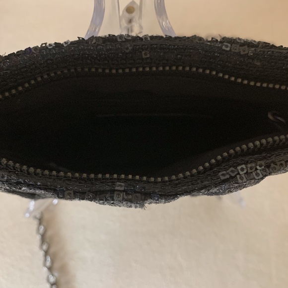 BCBG  Black sequined bag - Picture 4 of 5